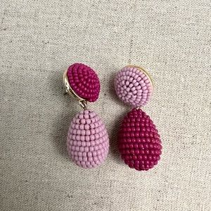 Multi-colored beaded drop earrings - Stella & Dot